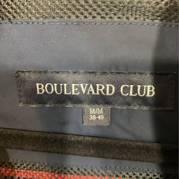 Mens BOULEVARD CLUB jacket. Navy blue. Size medium. Water resistant. New conditi - Picture 10 of 10